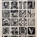 Wisconsin Idea Alphabet
60" x 30"    2017
28 artists invited to carve a randomly assigned letter. Project organized by Christine Style