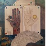REM Triptych Hand - Palm Reading Series  1960s
